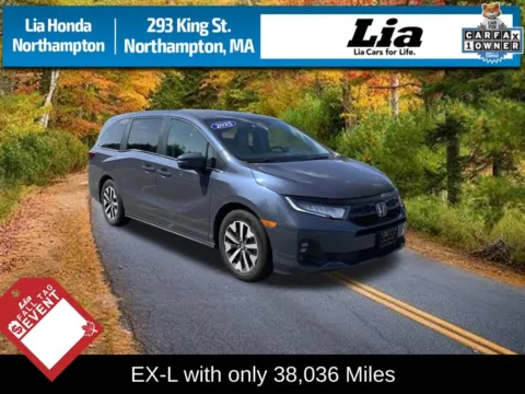 Black 2025 Honda Odyssey EX-L for sale in Northampton, MA