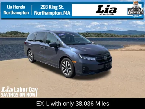 Black 2025 Honda Odyssey EX-L for sale in Northampton, MA