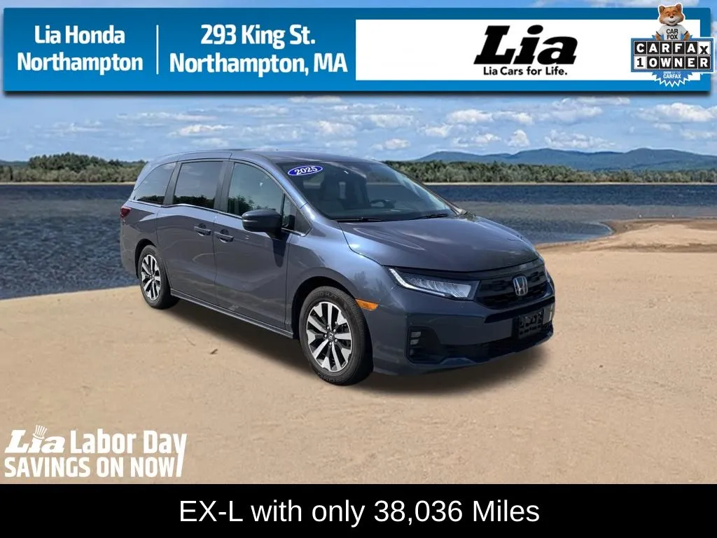 Black 2025 Honda Odyssey EX-L for sale in Northampton, MA
