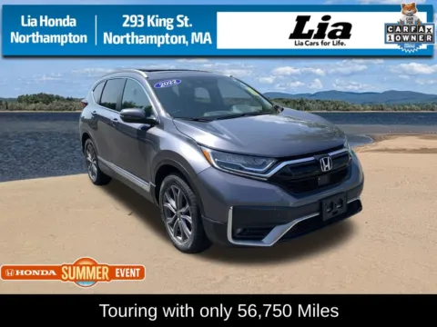 Gray 2022 Honda CR-V Touring for sale in Northampton, MA