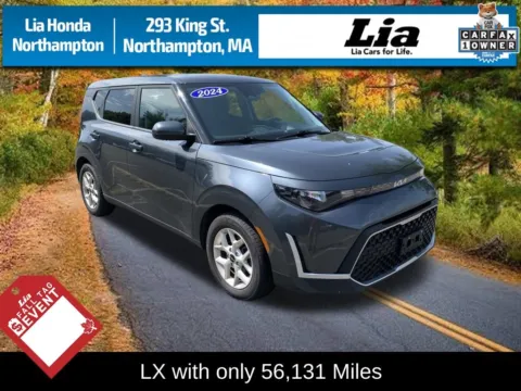 Gray 2024 Kia Soul LX for sale in Northampton, MA