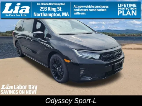 Black 2026 Honda Odyssey Sport-L for sale in Northampton, MA