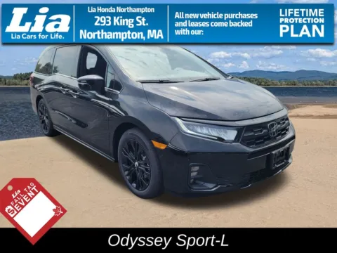 Black 2026 Honda Odyssey Sport-L for sale in Northampton, MA