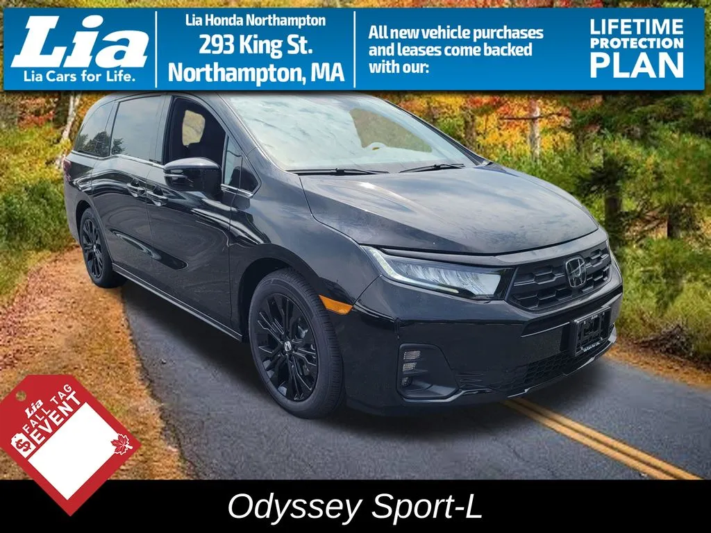 Black 2026 Honda Odyssey Sport-L for sale in Northampton, MA