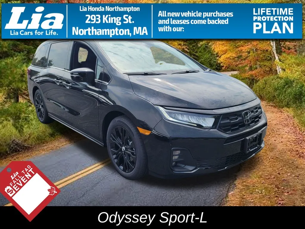 Black 2026 Honda Odyssey Sport-L for sale in Northampton, MA