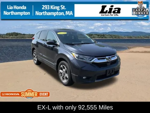 Gray 2019 Honda CR-V EX-L for sale in Northampton, MA