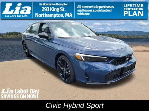 Blue 2026 Honda Civic Hybrid Sport for sale in Northampton, MA