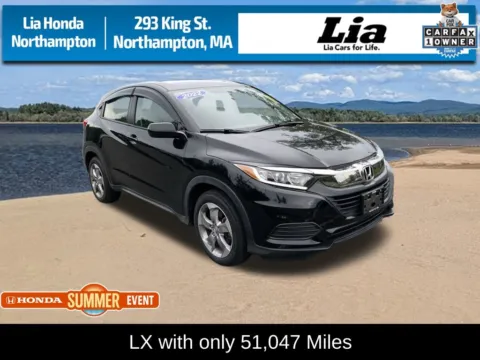 Black 2022 Honda HR-V LX for sale in Northampton, MA