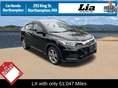 Black 2022 Honda HR-V LX for sale in Northampton, MA