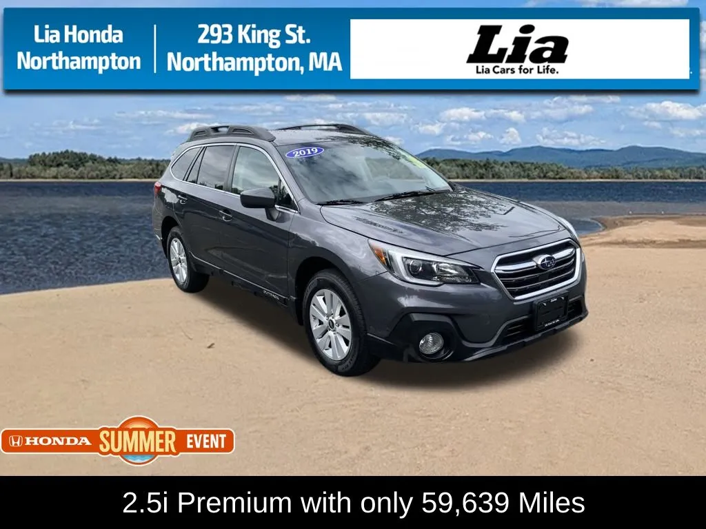 Gray 2019 Subaru Outback 2.5i Premium for sale in Northampton, MA
