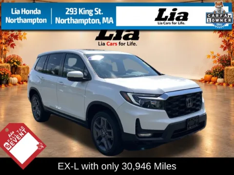 White 2023 Honda Passport EX-L for sale in Northampton, MA