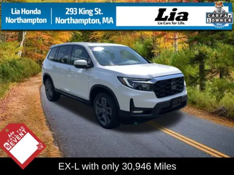 White 2023 Honda Passport EX-L for sale in Northampton, MA