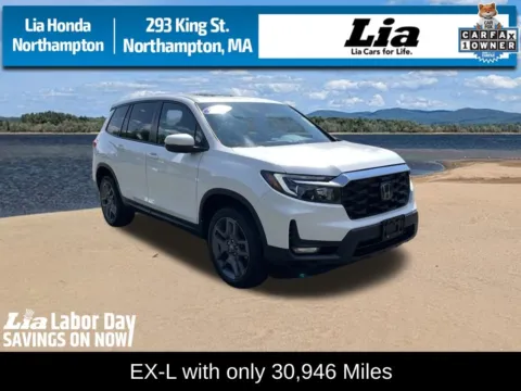 White 2023 Honda Passport EX-L for sale in Northampton, MA