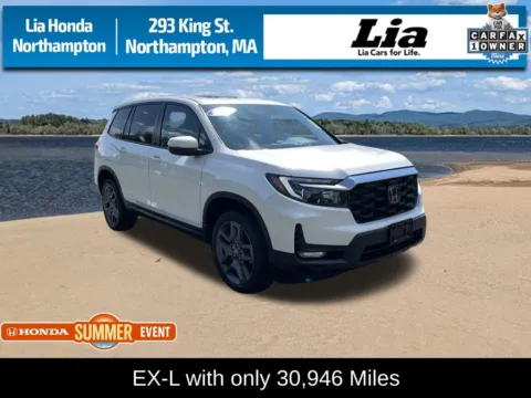 White 2023 Honda Passport EX-L for sale in Northampton, MA