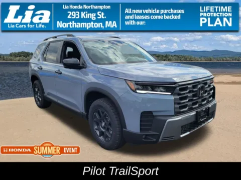 Gray 2026 Honda Pilot TrailSport for sale in Northampton, MA