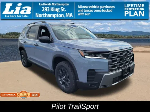 Gray 2026 Honda Pilot TrailSport for sale in Northampton, MA