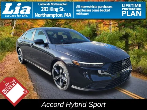 Black 2026 Honda Accord Hybrid Sport for sale in Northampton, MA