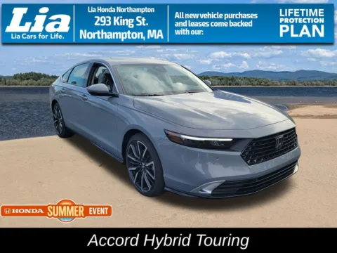 Gray 2026 Honda Accord Hybrid Touring for sale in Northampton, MA