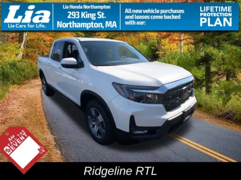 White 2026 Honda Ridgeline RTL for sale in Northampton, MA