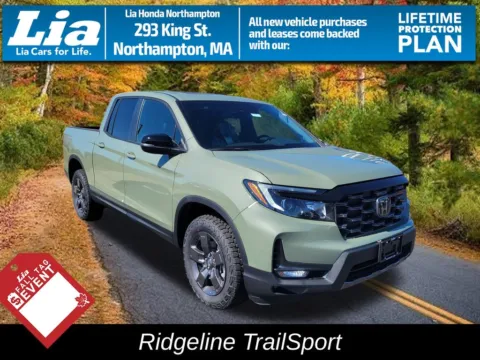 Green 2026 Honda Ridgeline TrailSport for sale in Northampton, MA