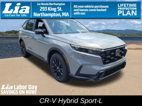 Gray 2026 Honda CR-V Hybrid Sport-L for sale in Northampton, MA