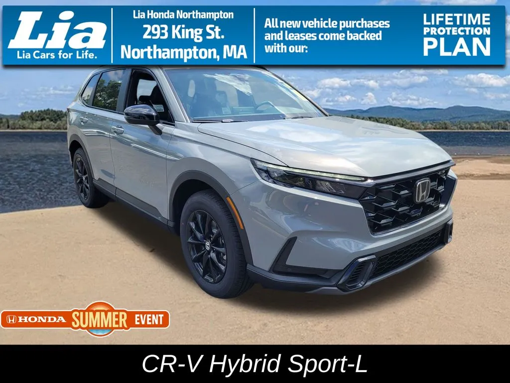 Gray 2026 Honda CR-V Hybrid Sport-L for sale in Northampton, MA