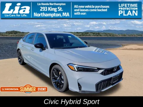 Gray 2026 Honda Civic Hybrid Sport for sale in Northampton, MA