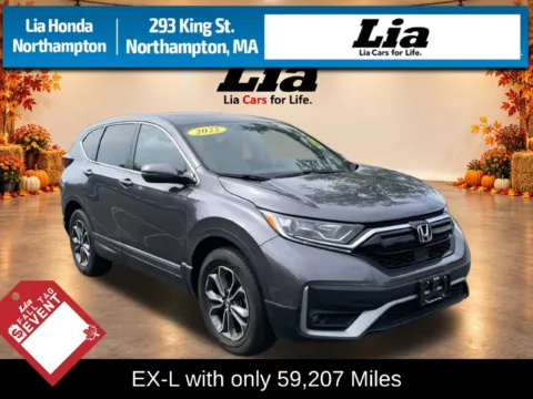 Gray 2022 Honda CR-V EX-L for sale in Northampton, MA