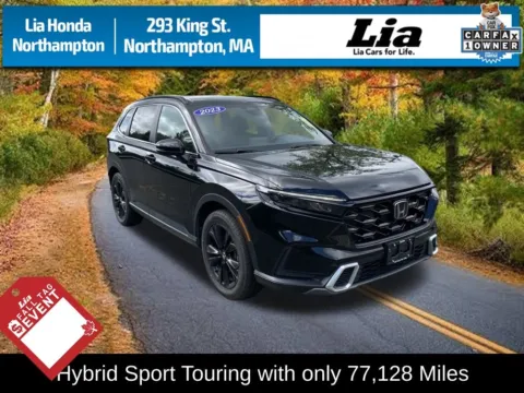 Black 2023 Honda CR-V Hybrid Sport Touring for sale in Northampton, MA