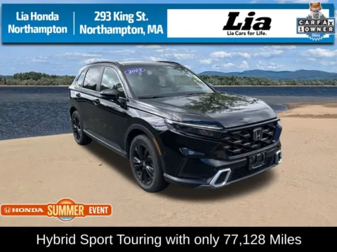 Black 2023 Honda CR-V Hybrid Sport Touring for sale in Northampton, MA