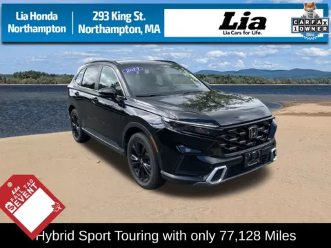 Black 2023 Honda CR-V Hybrid Sport Touring for sale in Northampton, MA
