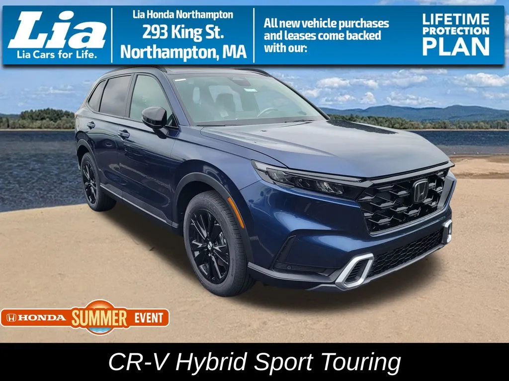 Blue 2026 Honda CR-V Hybrid Sport Touring for sale in Northampton, MA