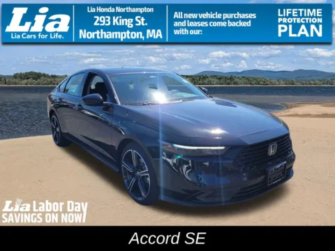 Black 2026 Honda Accord SE for sale in Northampton, MA