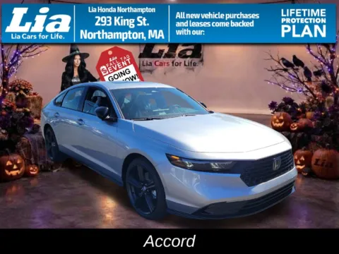 Silver 2026 Honda Accord Hybrid Sport-L for sale in Northampton, MA