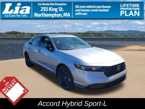 Silver 2026 Honda Accord Hybrid Sport-L for sale in Northampton, MA
