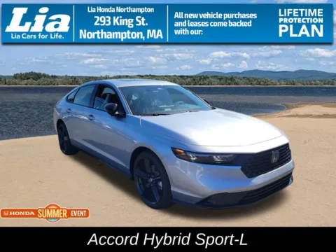 Silver 2026 Honda Accord Hybrid Sport-L for sale in Northampton, MA