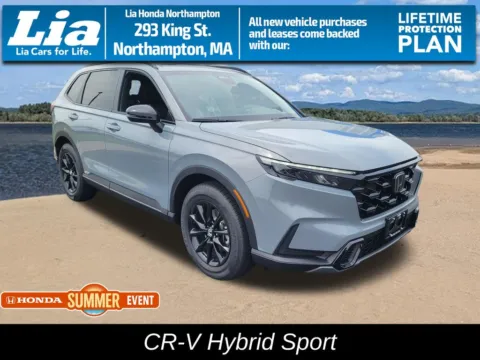 Gray 2026 Honda CR-V Hybrid Sport for sale in Northampton, MA