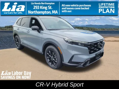 Gray 2026 Honda CR-V Hybrid Sport for sale in Northampton, MA