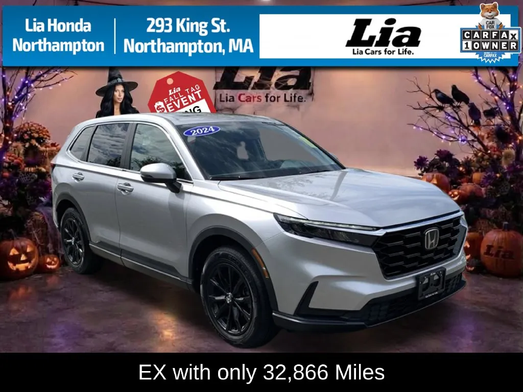 Silver 2024 Honda CR-V EX for sale in Northampton, MA