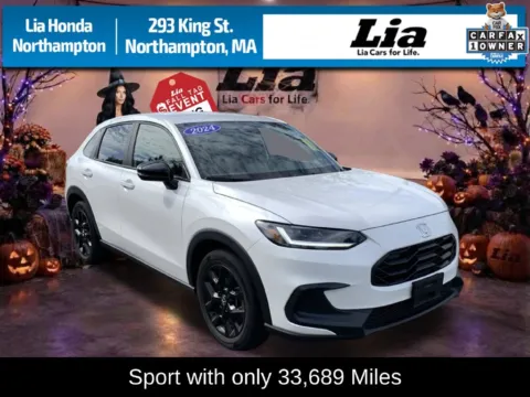 White 2024 Honda HR-V Sport for sale in Northampton, MA