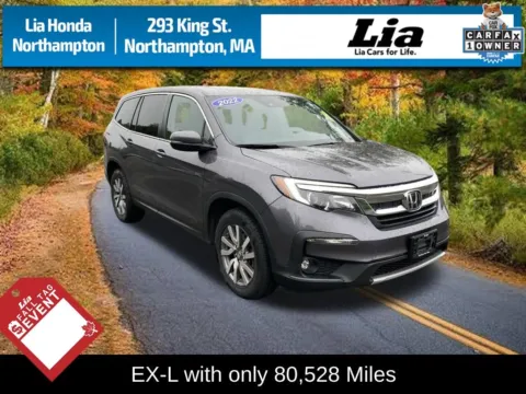 Gray 2022 Honda Pilot EX-L for sale in Northampton, MA
