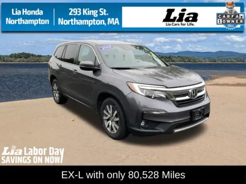Gray 2022 Honda Pilot EX-L for sale in Northampton, MA