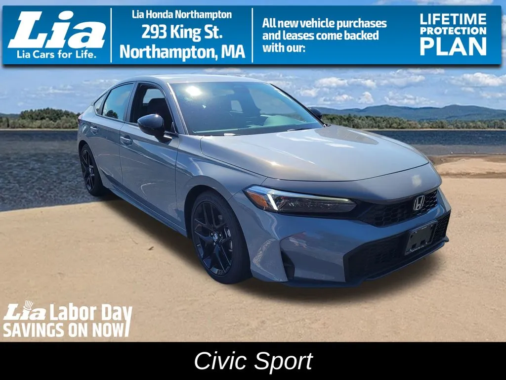 Gray 2026 Honda Civic Sport for sale in Northampton, MA
