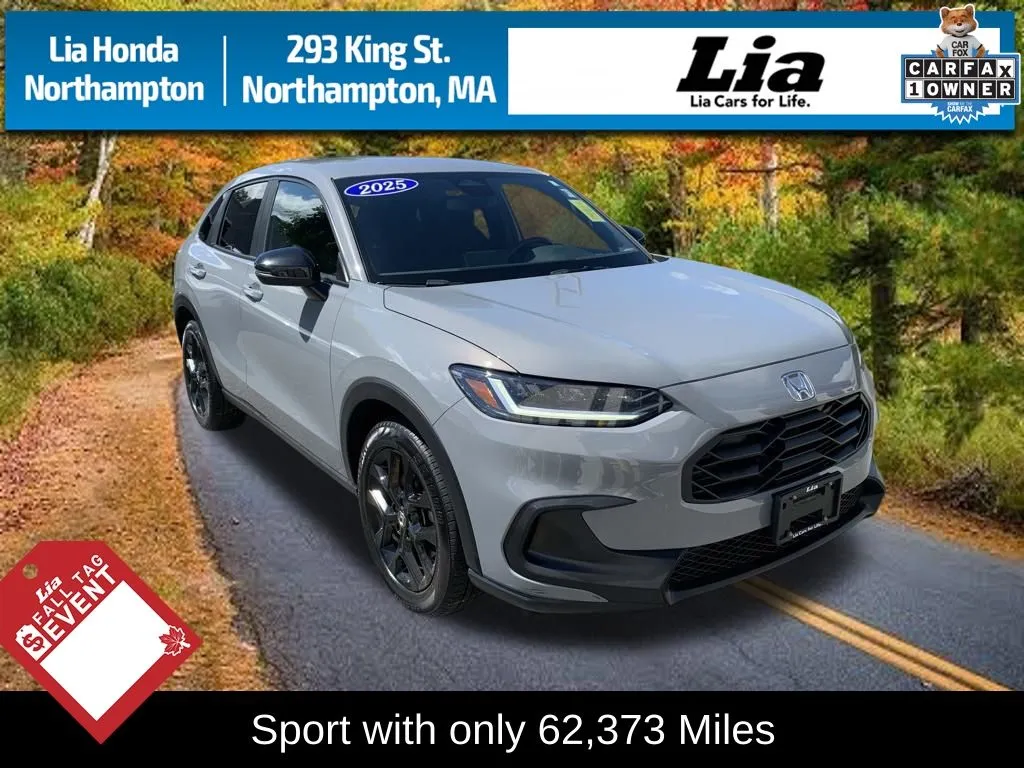 Gray 2025 Honda HR-V Sport for sale in Northampton, MA