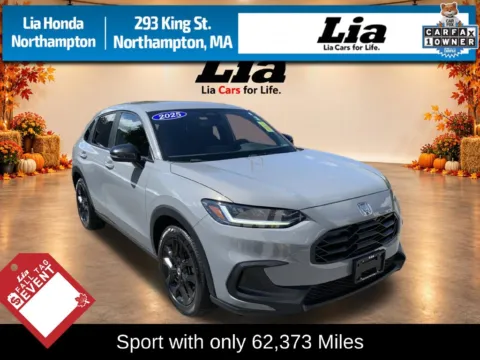 Gray 2025 Honda HR-V Sport for sale in Northampton, MA