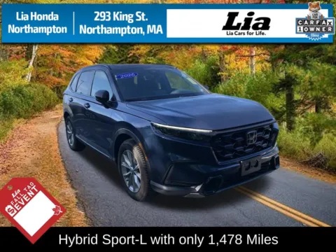 Blue 2026 Honda CR-V Hybrid Sport-L for sale in Northampton, MA