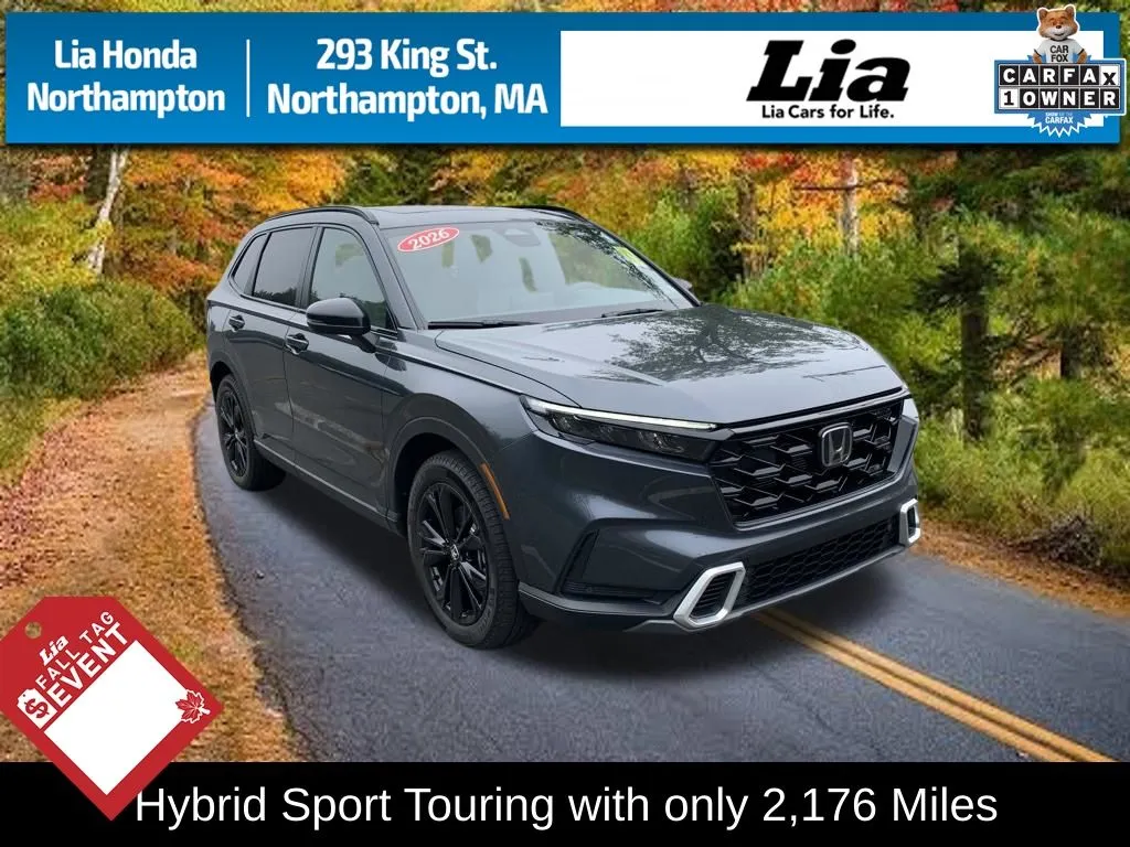 Gray 2026 Honda CR-V Hybrid Sport Touring for sale in Northampton, MA