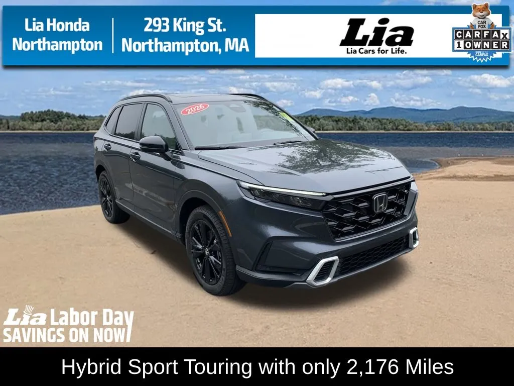 Gray 2026 Honda CR-V Hybrid Sport Touring for sale in Northampton, MA