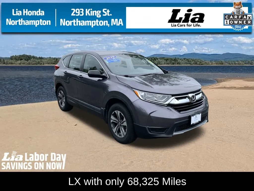 Gray 2019 Honda CR-V LX for sale in Northampton, MA
