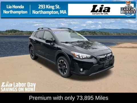 Black 2021 Subaru Crosstrek Premium for sale in Northampton, MA